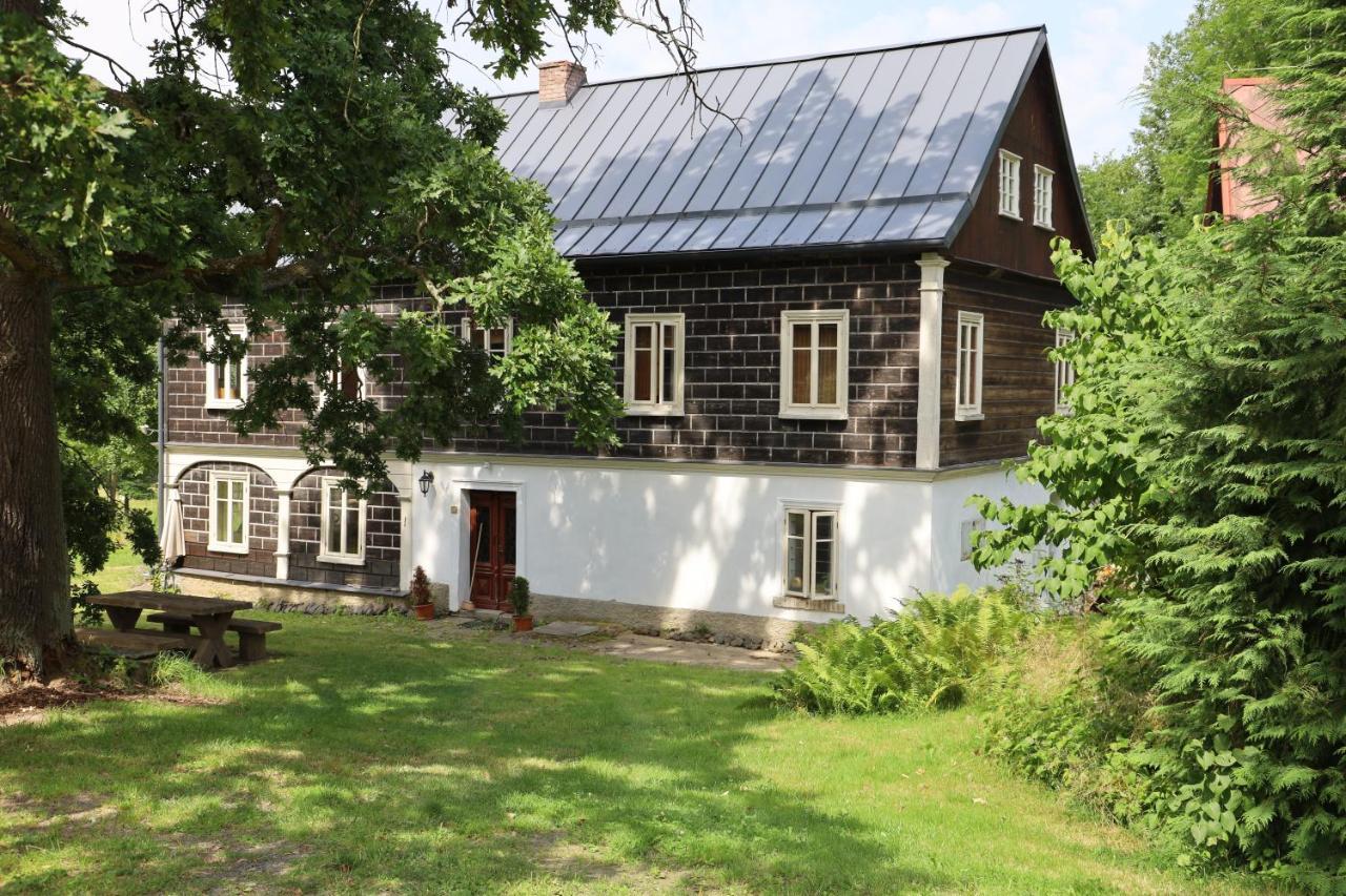 Chalupa Hunikov Ceska Kamenice Exterior photo